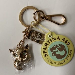 Spartina 449 owl keychain